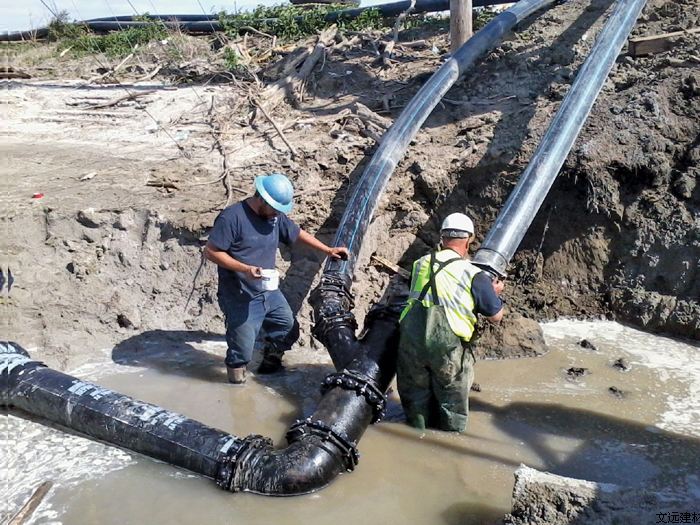 公海7108线路实业PE管工程案例