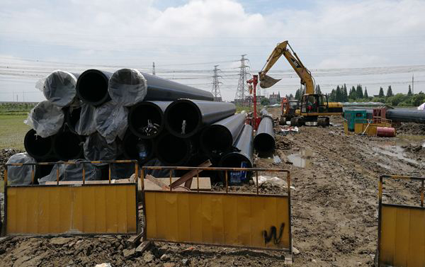 公海7108线路实业PE管工程案例